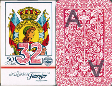 Fournier No.12 Design markierten Karten